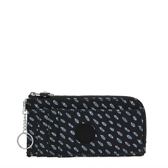 Kipling Dafni Printed Wallet Lommebok Svarte Hvite | NO 1040BE